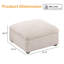 Repose-pieds rembourré Jolett-601491046