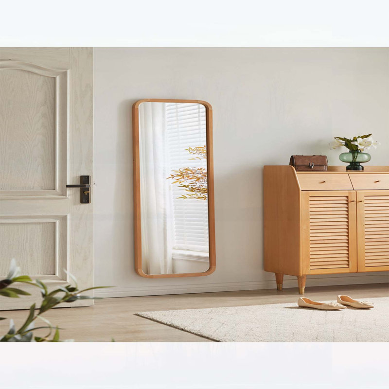 Miroir pleine grandeur en bois, Natural Wood Wash