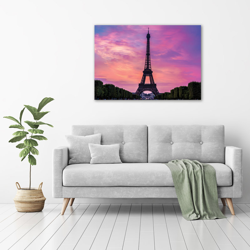 Eiffel Tower Paris - Wrapped Canvas Print