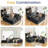 110" L Shaped Modular Sectional Sofa For Living Room-953314117