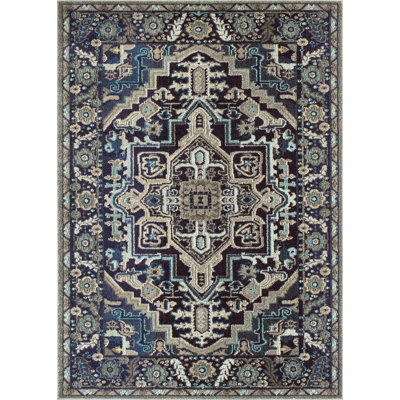 Tapis tempête / bleu Boulton