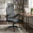 Heavy Duty Ergonomic Desk Office Chair, High Back Home Computer Chair With Headrest  And Adjustable Swivel 3D Armrests For Comfort  Adjustable Lumbar Supports Up To 350Lbs-1308965659-1308965652