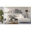 Scandinavian Corner Sofa with Footstool-290818862-290818857