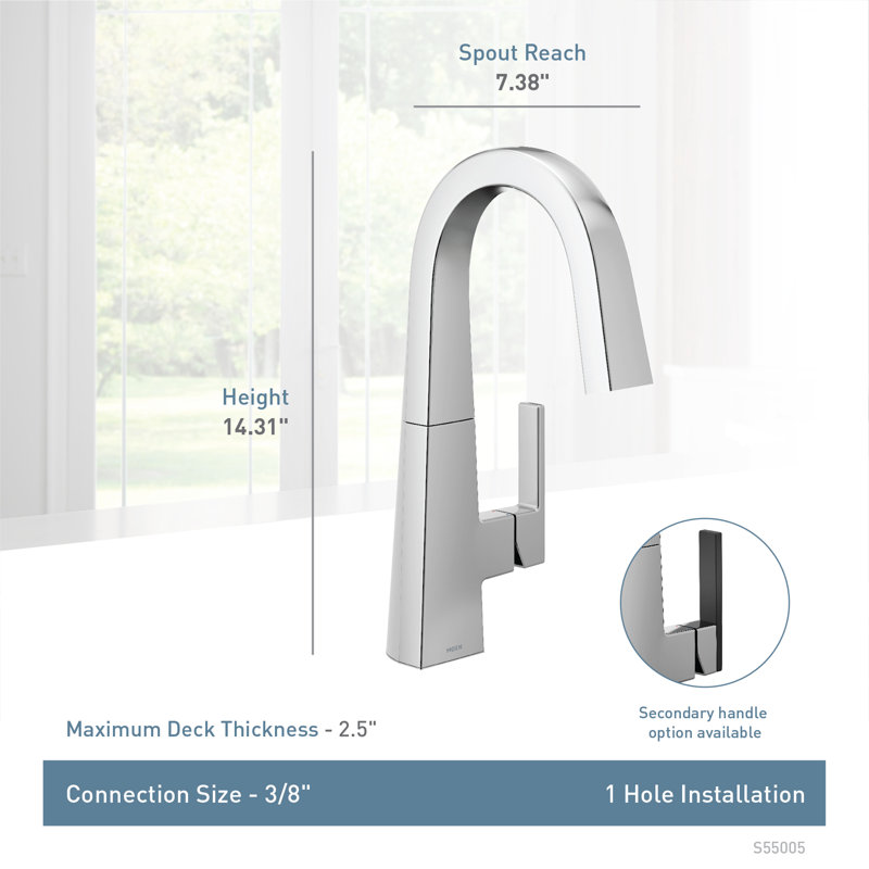 Nio Bar Faucet, Spot Resist Stainless