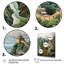 «Curtus Asian Art Great Wall of China II», reproduction d'art sur toile-612841476-612841477
