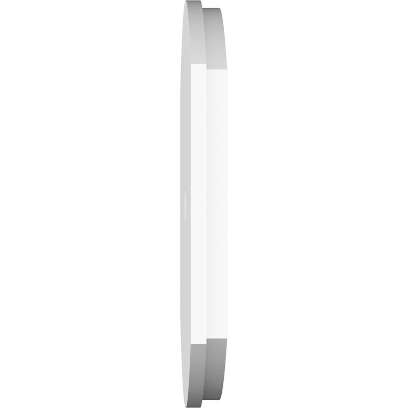 16"W x 10 5/8"H x 1"ID x 8 1/2"C x 1"P Kailey Architectural Grade PVC Contemporary Ceiling Medallion