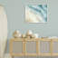  Aerial Shore Foamy Waves Grey Framed Giclee Art by J:L Design-1768175930-1768175932