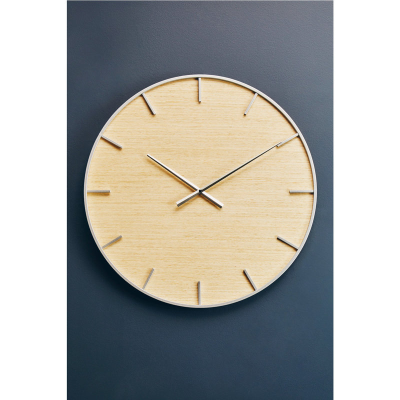 Elverta Metal Wall Clock