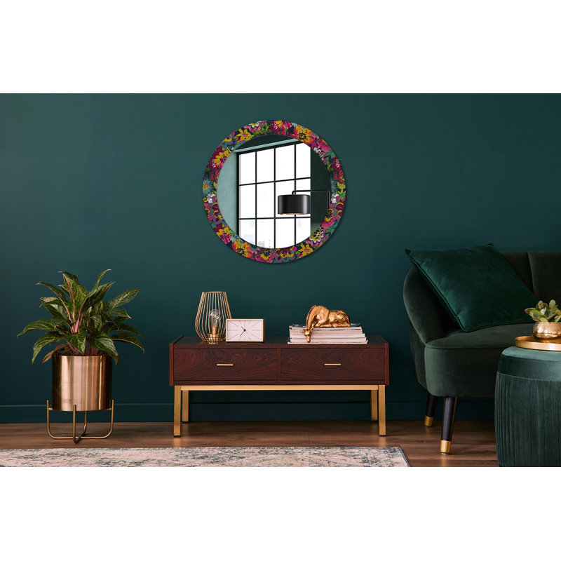 Huldar Glass Flat Wall Mirror