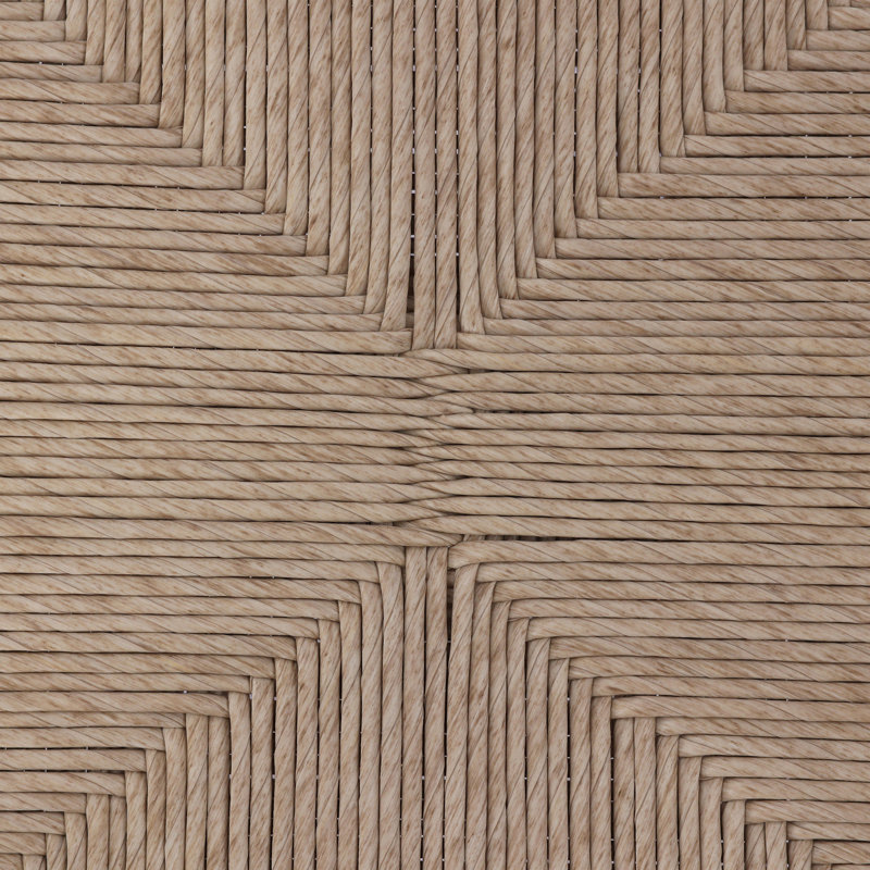 Lomas Outdoor Dining Armchair, Natural Teak/Light Brown