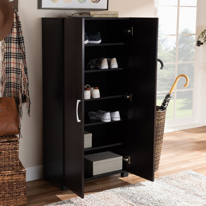 Ebern Designs 12 Pair Shoe Storage Cabinet & Reviews | Wayfair