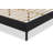 Seabrook Wood Bed with Upholstered Headboard-120463906-124538951