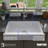 Karran Quartz 34'' X 21-1/4'' Single Bowl Retrofit Farmhouse/Apron Front Kitchen Sink Kit-50597843