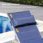 Silken Outdoor Metal Chaise Lounge with Table , Cushion Included-786588905