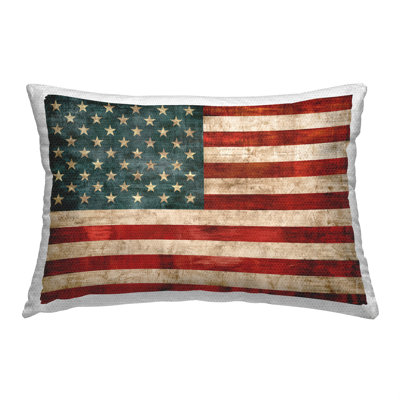Striped Indoor/Outdoor Throw Pillow