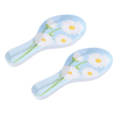 2-Piece Daisy Spoon Rest