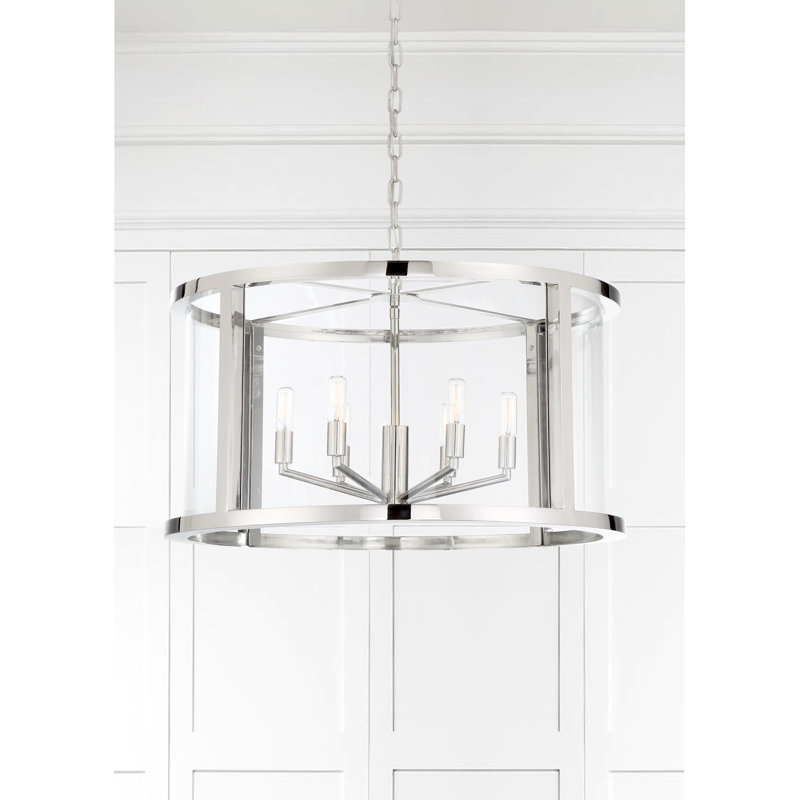 6 - Light Pendant, 99.7" H x 28.2" W x 18" D