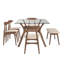 Ensemble de table de salle à manger Arne Mid-Century 72 po-1356152398