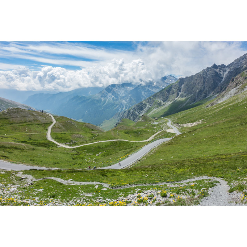 Col Agnel, Italy by Font83 - Wrapped Canvas Print, 30cm H x 46cm W