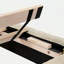 Lit plateforme tapissier Normsman Dove-60650043