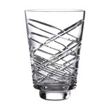Aran Clear 12" Crystal Table Vase