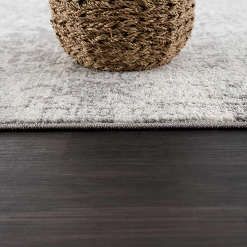 Tapis beige à motif oriental Glendalee, Rectangle 9 pi x 12 pi