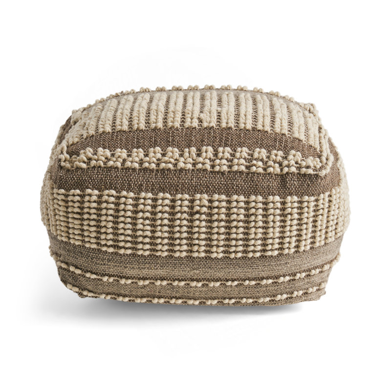 Rustic Large Pouf(Only One Ottoman)