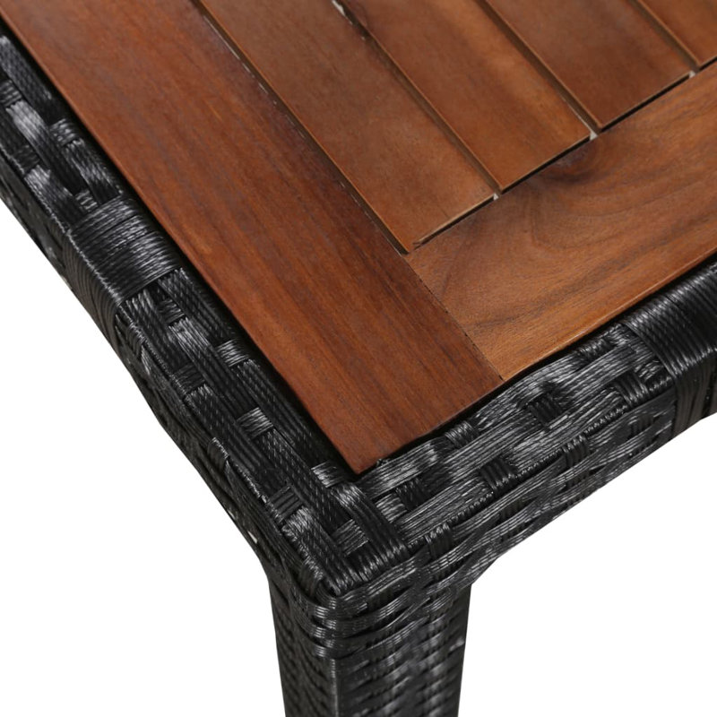 Barahona 6 - Person Acacia Patio Dining Set with Rectangular Table