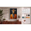 Giraffe in Business Modern 1 Piece Wrapped Canvas Wall Art-136729768-136729764