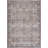 Agalia Machine Washable Oriental Charcoal/Black Area Rug-1174315905