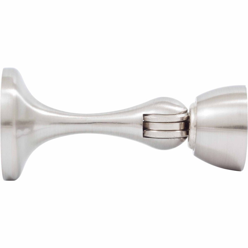 Butée de plinthe en zinc, Nickel satiné
