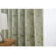 Zamora Chenille Jacquard Ring Top Curtains Pair-1236979329-1236979334