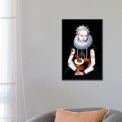 " Regina Gotica Con Scoiattolo I " by Titti Garelli