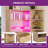  L-Shaped Corner Bookshelf With LED Lights & Drawers