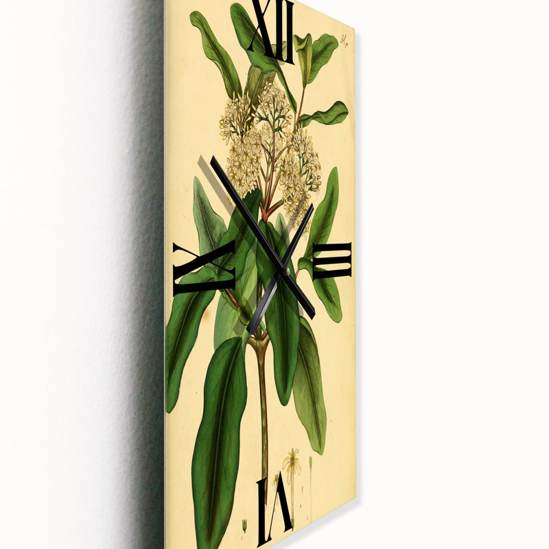 Horloge murale Plant Life I, Petit