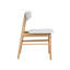 Ensemble de 2 chaises en bois 