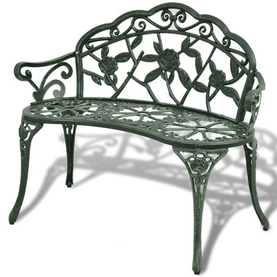 Gartenbank aus Aluminium