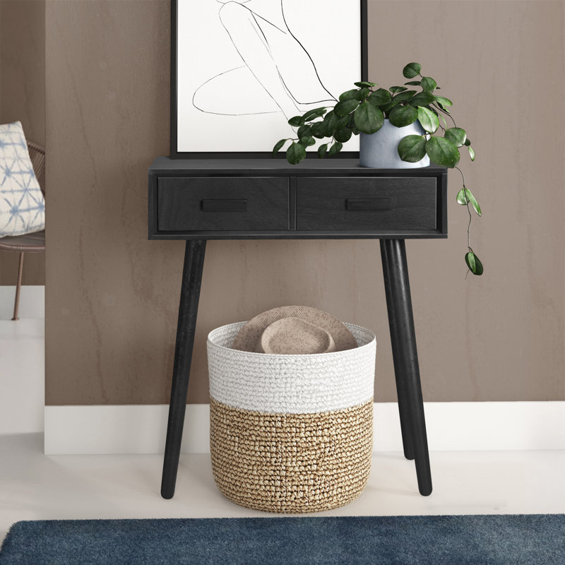 Dudley 71cm Console Table, Black