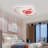 Dejon Metal LED Flush Mount