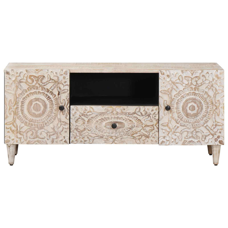  TV Cabinet With Drawer With Storage With Door Living Room Media Unit