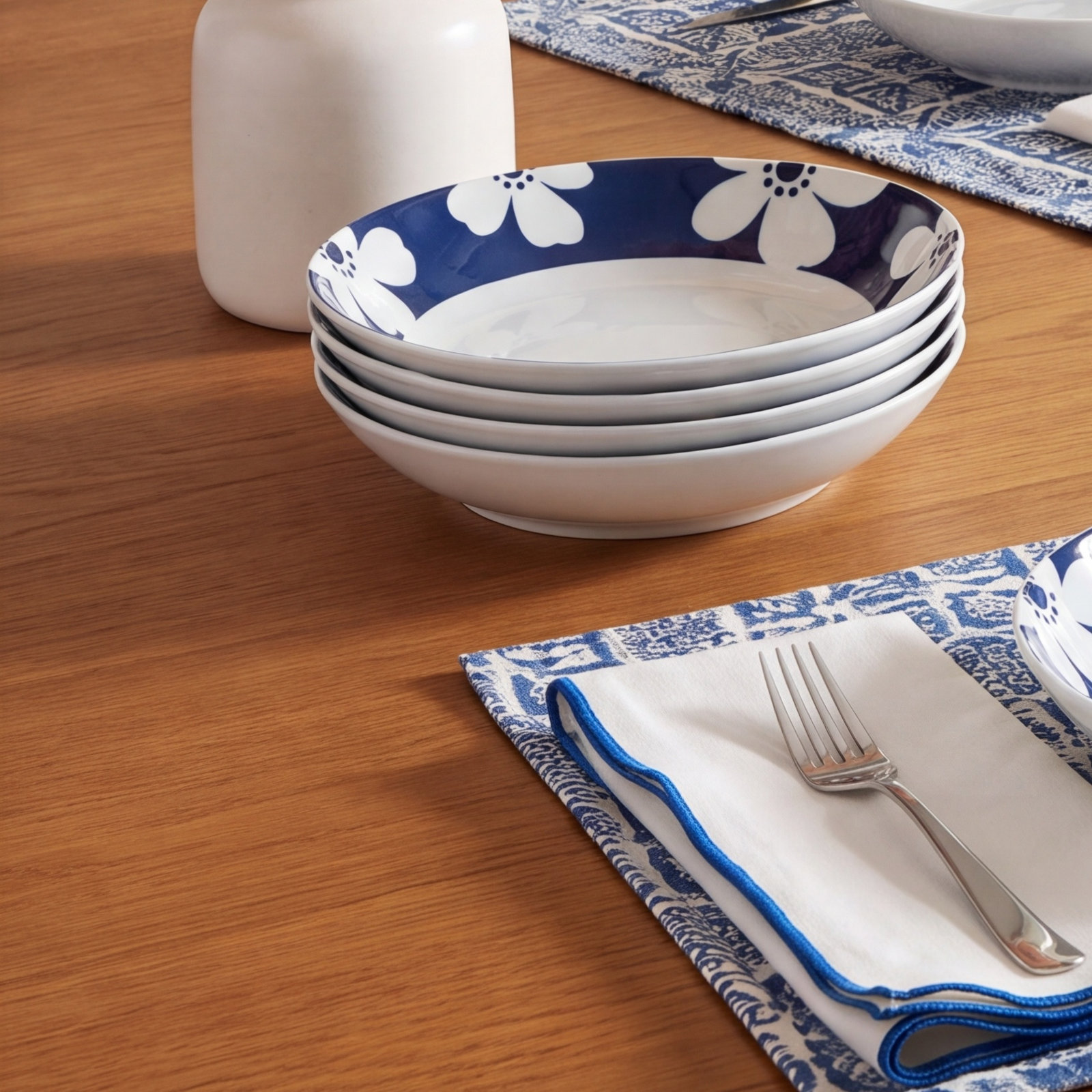Bluefjord Porcelain Pasta Bowl