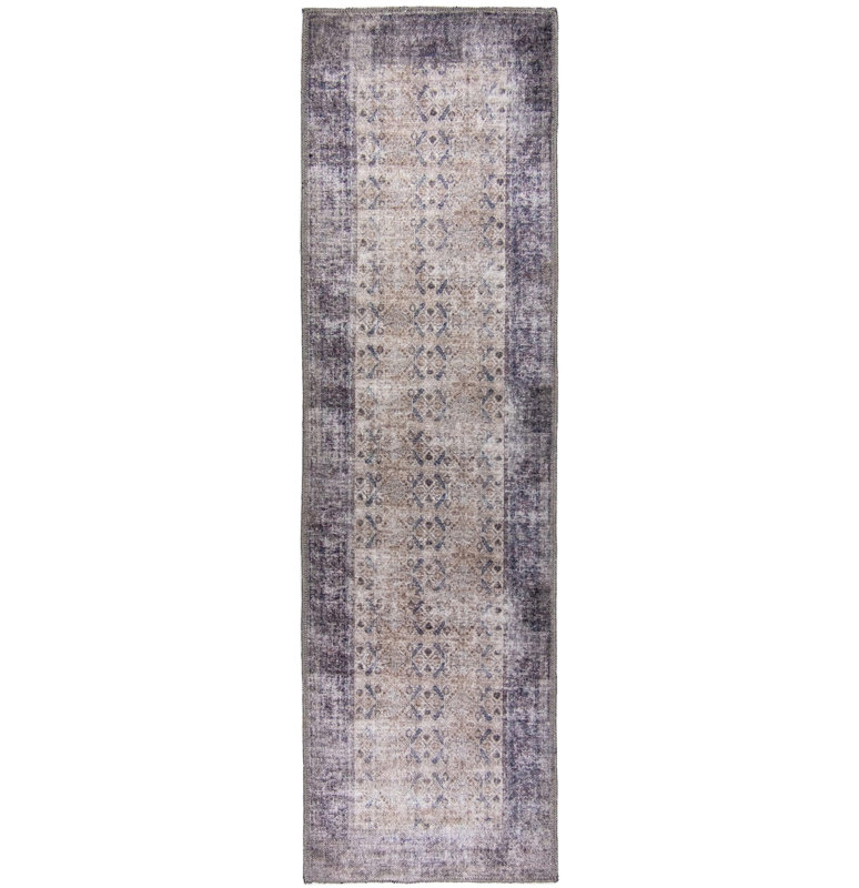 Jessiel Washable Oriental Indoor Rug, Runner 2' x 6'
