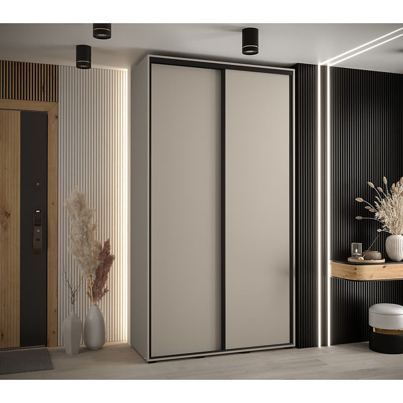 Berthia Manufactured Wood Wardrobe