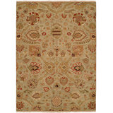 Wool Floral Area Rug