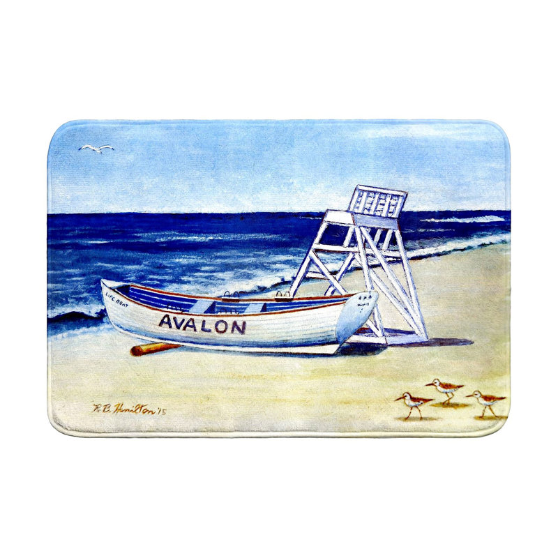 Avelon Beach, NJ Bath Mat