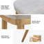 Chaise de salle à manger rembourrée avec pieds en bois massif Brehanna (ensemble de 4)-93594126