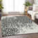 Premium Machine Washable Prisco Black Rug