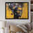 Black Single Picture Framed