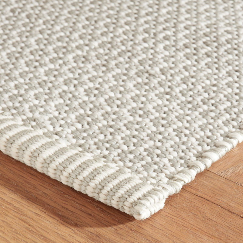 Finn Platinum Handwoven Indoor/Outdoor Rug, Rectangle 8'6" x 11'6"