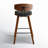 Bilgin Payton Vegan Leather Bar & Counter Stool-579116605-579116602-579116583
